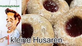 Weihnachtsgebäck schnell und einfach zubereitet Heute Husarenkrapfen gebäck bakery backen [upl. by Ellenehc887]