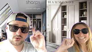 Fitted Wardrobe Comparison  Sharps amp Hammonds 🏡  Vlog 9 [upl. by Aim]