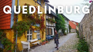 QUEDLINBURG TRAVEL GUIDE  The Most Beautiful MEDIEVAL TOWN in GERMANY 😍✨ [upl. by Kraus]