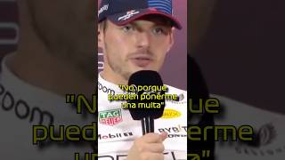 MAX VERSTAPPEN DESAFIANTE CONTRA LA FIA 😠 AMENAZA CON DEJARLO 😲 f1 shorts maxverstappen singapur [upl. by Townsend]