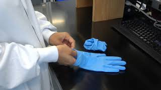 Addgene Lab Tip of the Day Glove Trick [upl. by Arriek561]