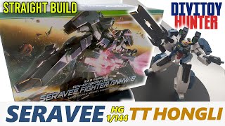 SERAVEE HG 1144 TT HONGLI STRAIGHT BUILD GUNDAM [upl. by Sivrad]