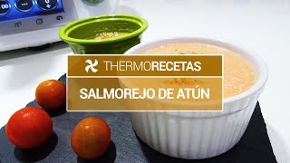 Salmorejo de atún Thermomix  Receta sin pan [upl. by Meehar]