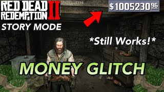 Red Dead Redemption 2UNLIMITED MONEY GLITCH Story Mode [upl. by Yornek]