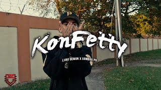 LIIRO DEMON X SOMBRA PR  KONFETTY VIDEO OFICIAL [upl. by Nairadal115]