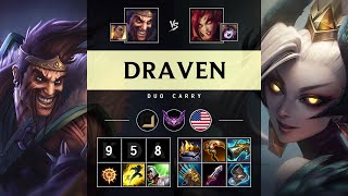 Draven ADC vs Zyra Rampage  NA Master Patch 1422 [upl. by Nivert]