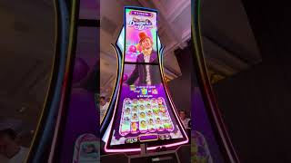 Big wins on Willy Wonka Slot Machine at Bellagio Las Vegas slots slot machine lasvegas casino [upl. by Nairrot]