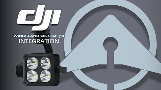 DJI Wingsland Z15 Light  Integration at DroneSense [upl. by Dumanian]