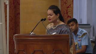 IAS officers of the 2016 batch share their training experiences with President Kovind [upl. by Leiahtan]