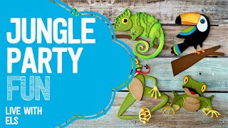 NEW Jungle Party Fun  LIVE with Els [upl. by Johnsson]