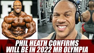 Phil Heath Confirms HE WILL BE IN 2022 Mr Olympia As Commentator [upl. by Kenay]