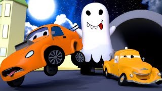 Edgar è un FANTASMA 💀 🎃 Halloween a Car City 👻 Cartone animato per bambini [upl. by Erma874]