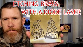 ETCHING BRASS WITH A DIODE LASER [upl. by Foushee]