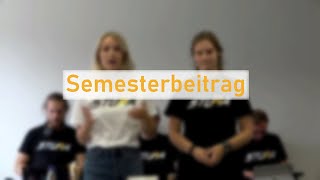 Semesterbeitrag und Semesterticket  Erstsemestereinführung ESE  StuRa HTW Dresden [upl. by Atsirhcal]