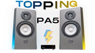 Topping PA5 Review  A Strong Spirit [upl. by Yelrebmyk73]