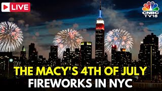 LIVE The Macys 4th of July Fireworks  Fourth of July Fireworks Show in New York  USA Live N18G [upl. by Dielle]