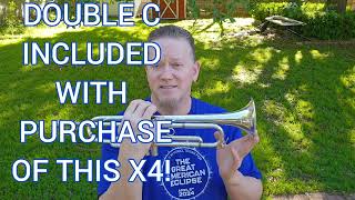 schilke x4 trumpet  double C included [upl. by Airrehs]