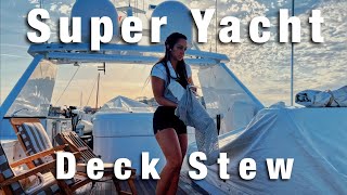 Day in the life of a Super Yacht DeckStew [upl. by Rasmussen]