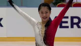 Yuhana Yokoi  Free Program  Yerevan 2018  Junior Grand Prix [upl. by Arette]