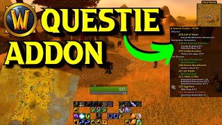 BEST Classic WoW Quest Tracker  Questie Addon Guide [upl. by Eram538]