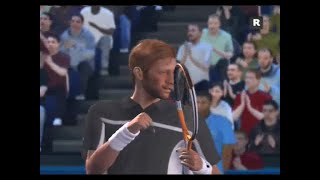 Becker vs Sampras Top Spin 4 ATP Tour Masters [upl. by Alvy]