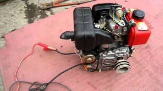 YANMAR DIESEL ENGINE AIRCOOLED [upl. by Sydalg]