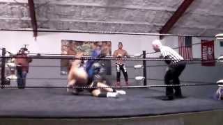 Factorys Finest Clutch Adams amp Mike Spanos vs Ricky Rocks amp Francis Kip Stevens 030814 [upl. by Balthasar]