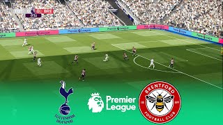 LIVE 🔴 TOTTENHAM vs BRENTFORD  Premier League 20242025 EPL  Full Match  eFootball Gameplay [upl. by Eilyah835]