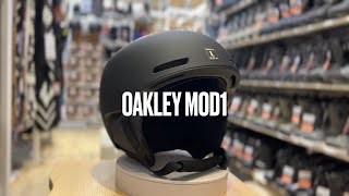 雪山に必要な機能をシンプルに揃えたスノーヘルメット OAKLEY MOD 1 スノーボード スキー [upl. by Alaekim226]