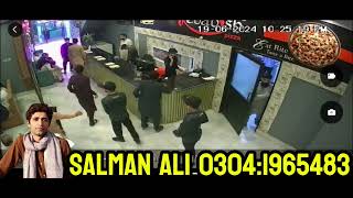 Robbery at Kebabish Pizza Ravi Road Okara [upl. by Idok]