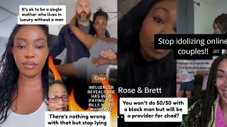 People React To Influencer Who lied About Her Interracial Relationship Dynamics [upl. by Latvina500]