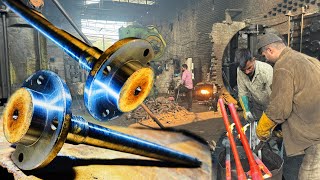 quotAuto Rickshaw Axle Manufacturing The Art of Forging amp Machiningquot [upl. by Aay]