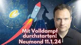 Jetzt durchstarten Neumond am 11 Jänner 2024  Eine astrologische Prognose der Zeitqualität [upl. by Glyn]