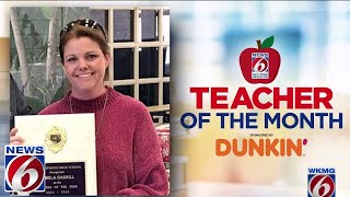 Dunkin Teacher of the Month Pamela Gaskill [upl. by Andi593]