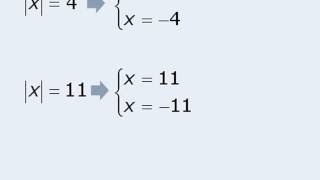 25 GMAT Lesson  Absolute Value Equations [upl. by Nyladgam]