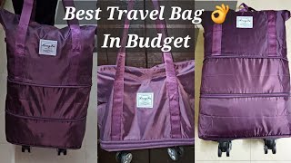 Best Travel Trolley Bag In Budget  To Order WhatsApp  6302640336 [upl. by Eizeerb]