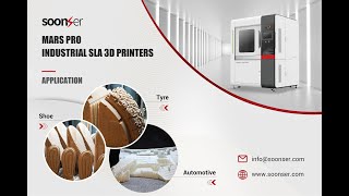 SoonSer Mars Pro industrial 3d printer display [upl. by Akenn]