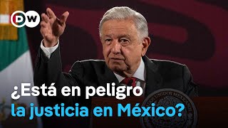 Presidenta de la Corte Suprema mexicana advierte de peligros que implica la reforma judicial de AMLO [upl. by Sivie]