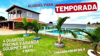 👉CHÁCARA DE ALUGUEL PARA TEMPORADA EM PINHALZINHO SP🤠 [upl. by Brien659]