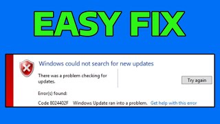 How To Fix Protection Definition Update Failed 8024402f Error in Windows [upl. by Ponzo]