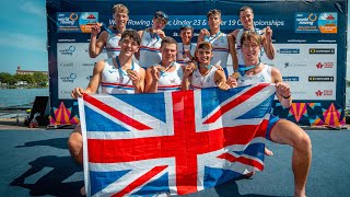 GB U19 Men’s Eight World Champions 2024 [upl. by Gregoor]