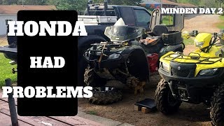 Minden day 2 Honda Rincon 680 had problems [upl. by Aloysius]