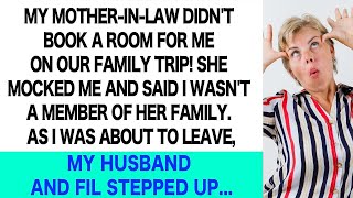 My MILs Plot to Exclude Me from the Family Vacation Until My Husband amp FIL Spoke Up [upl. by Knowle]