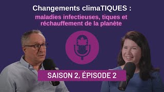 Changements climaTIQUES  maladies infectieuses tiques et réchauffement de la planète [upl. by Ahseyt]