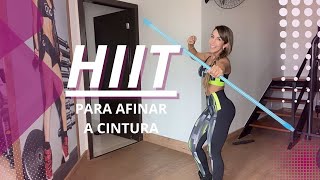 HIIT Para afinar a cintura  Nadir Personal [upl. by Atiuqrahs]