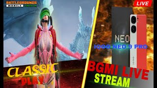 BGMI 35 UPDATE 120 FPS IQOO NEO 9 PRO IN BOOM BAAM iqooneo9pro bgmilive [upl. by Leilamag]