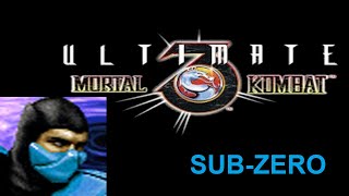 UMK3 SEGA Genesis Ladder 12 Classic SubZero [upl. by Yenwat]