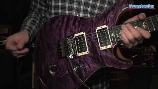 PRS Custom 24 Floyd Rose Guitar Demo  Sweetwater at Winter NAMM 2014 [upl. by Schoening]