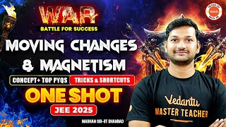 Moving Charges amp Magnetism  Concept  Top PYQs  Tricks amp Shortcuts  JEE 2025  Madhan Sir [upl. by Sredna]