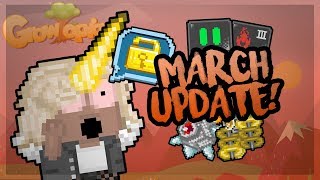 Growtopia  MARCH UPDATE How to use Cyblocks  Growmoji bug  New text colors [upl. by Wrennie]